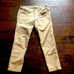 Lululemon 31x30 abc slim in khaki